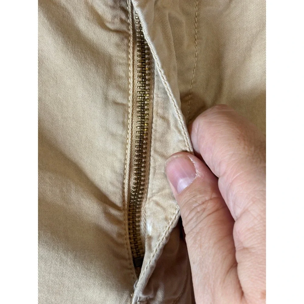 American Eagle Mens Ne(x)t Level Flex Slim Straight Chino Pants Tan Khaki 34x34